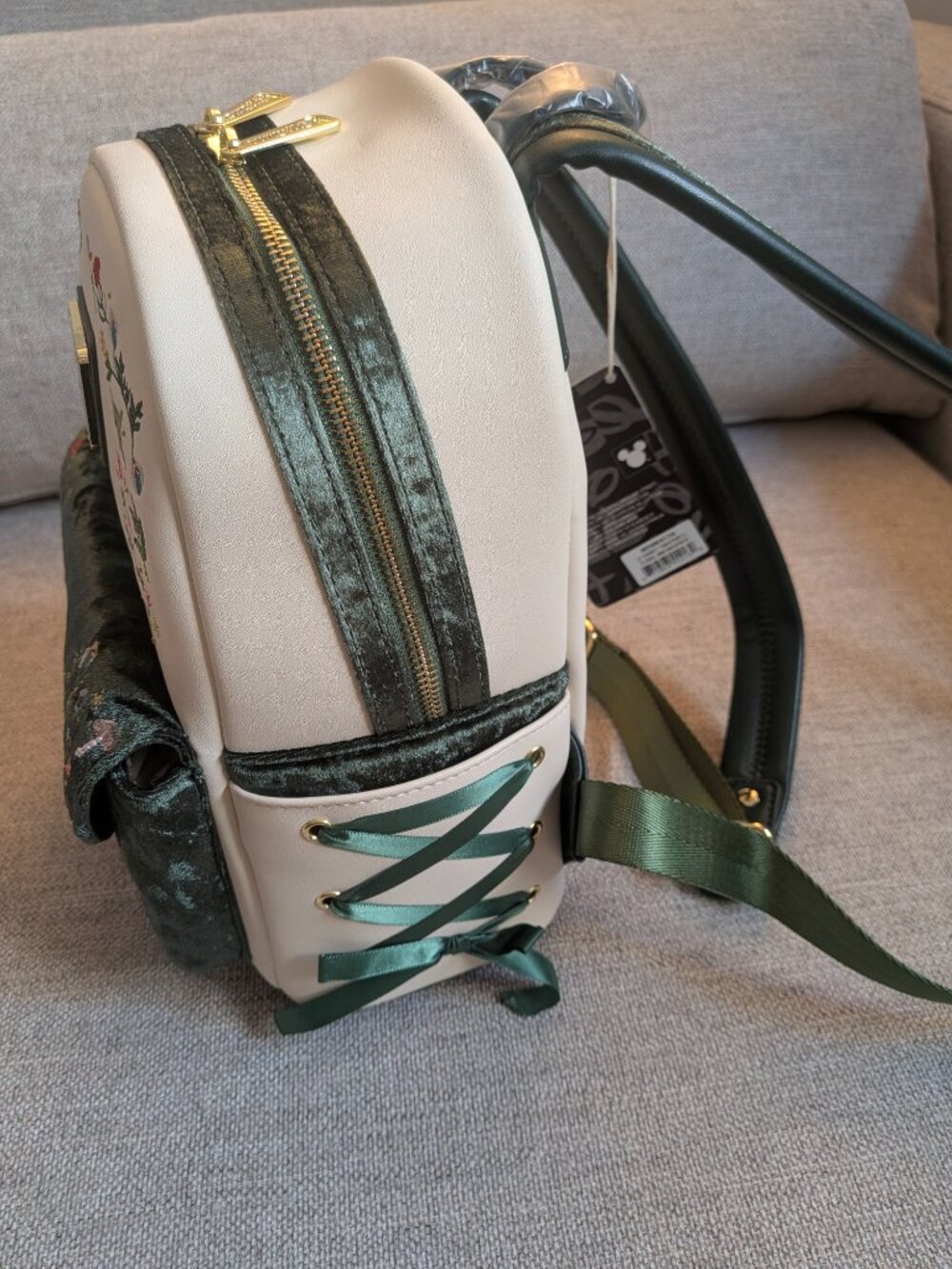 Disney Tinkerbell mini backpack Loungefly exclusive SDCC 2025 Pristine! - Picture 16 of 16